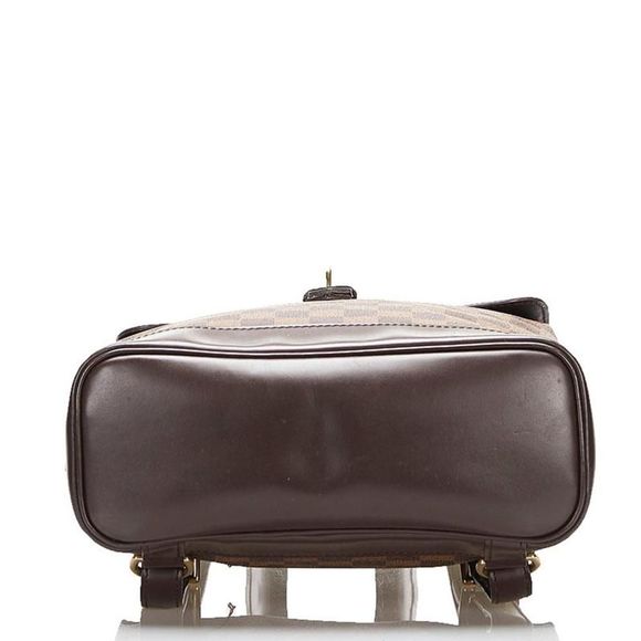 Louis Vuitton Damier Soho Rucksack Backpack PVC Leather Brown - Picture 4 of 6